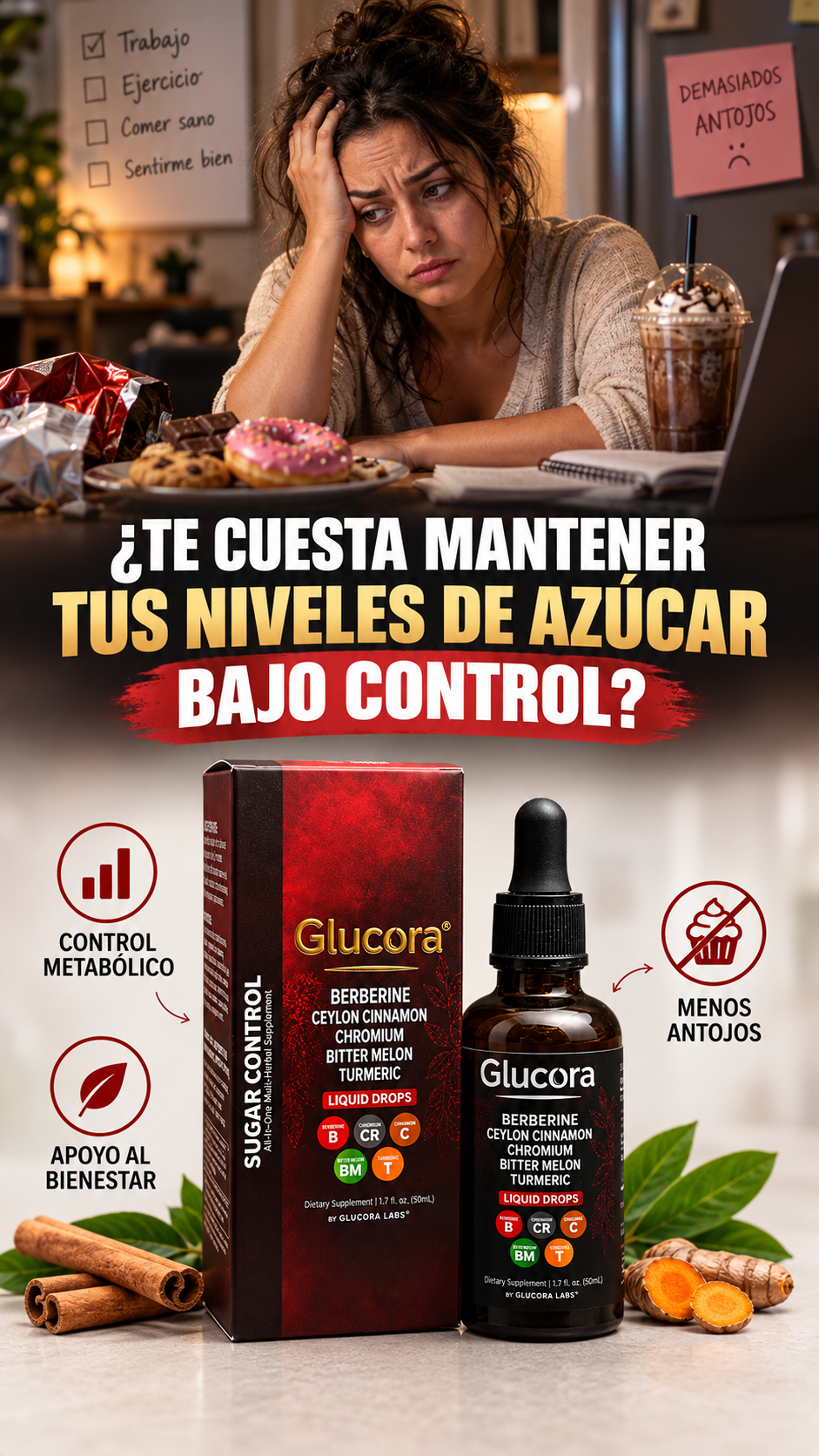 Glucora® | Equilibrio Metabólico y Apoyo para Niveles Saludables de Glucosa